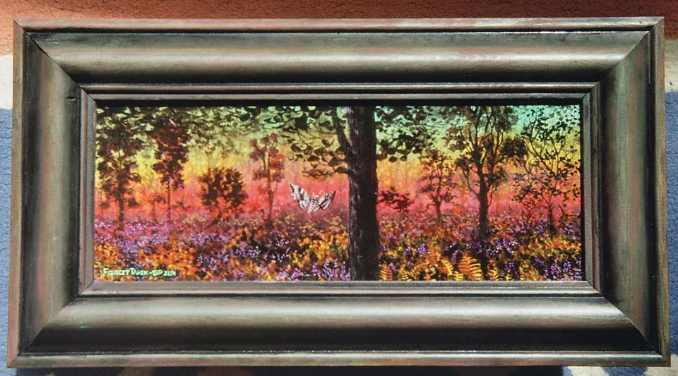 Forest Dusk by Peter Poole.