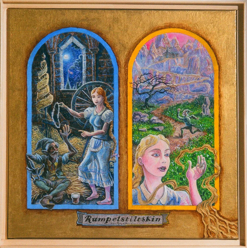 Rumpelstiltskin by Peter Poole.