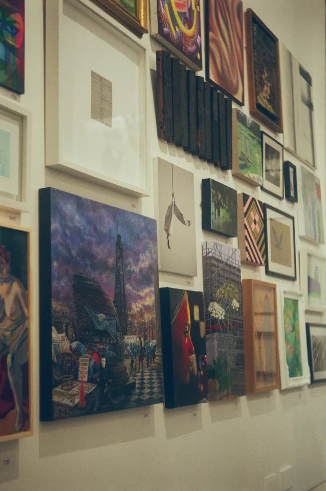 Café Gallery Show by Peter Poole.