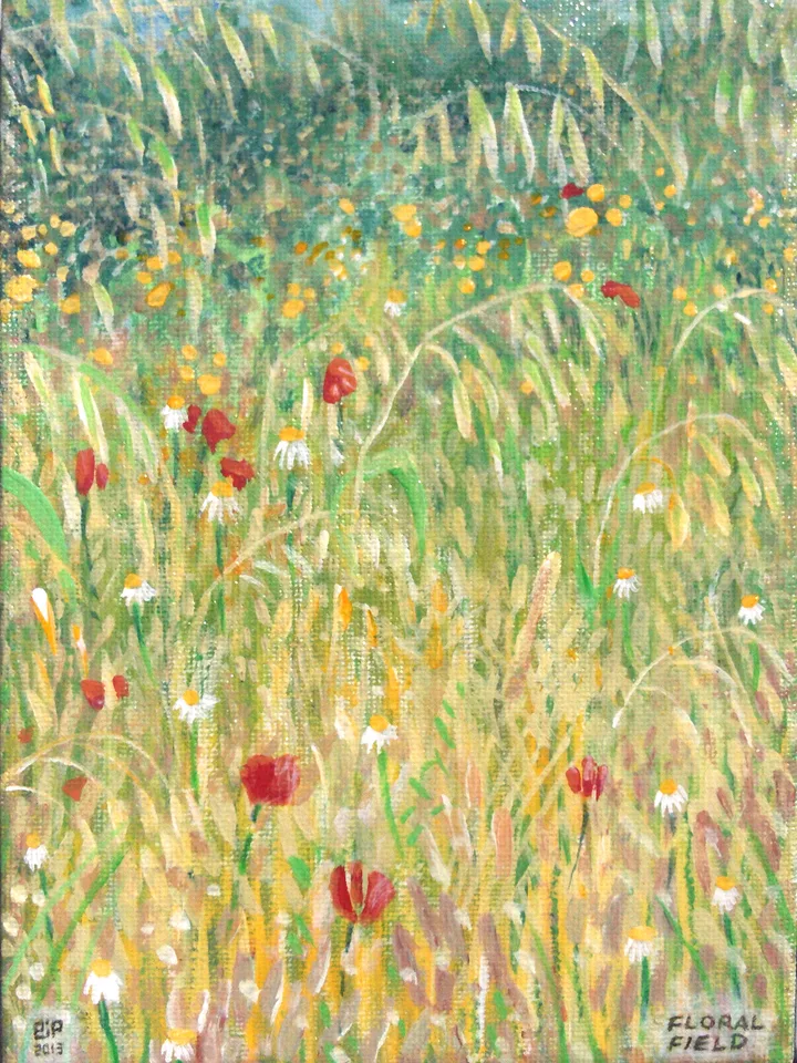 Floral Field by Peter Poole.