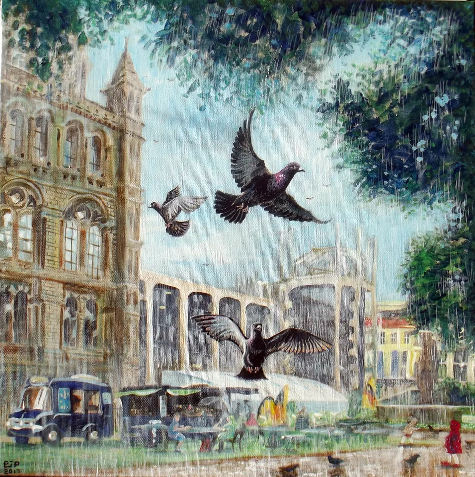 Kensington Rain by Peter Poole.
