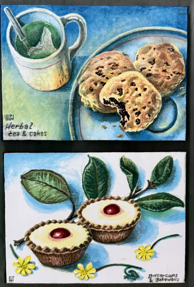 Buttercups-And-Bakewells-Herbal-Tea-And-Cakes by Peter Poole.