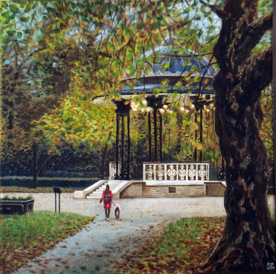 Autumn Bandstand by Peter Poole.