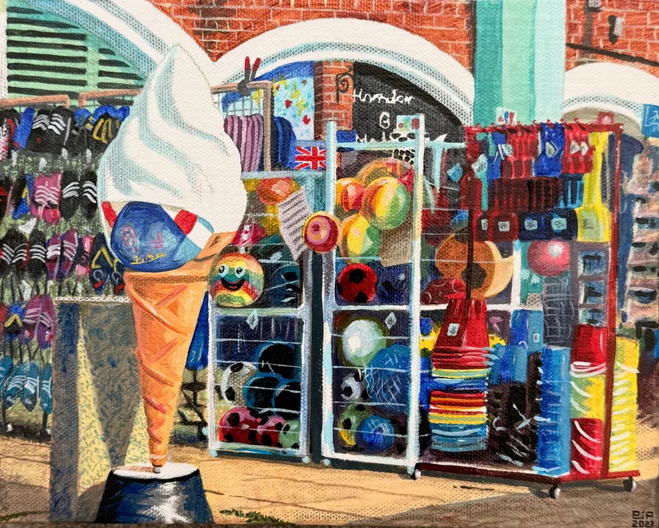 Sunny Plastic by Peter Poole.