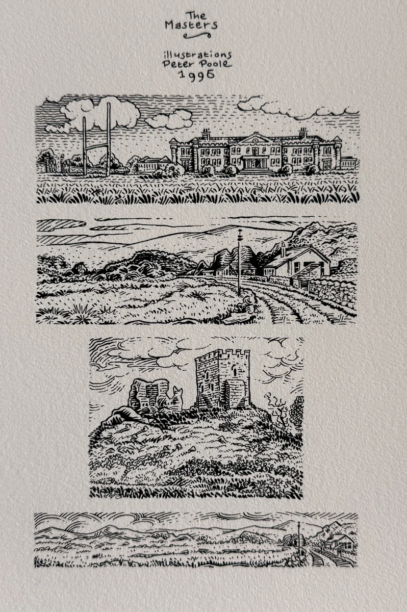 The Masters illustrations by Peter Poole.