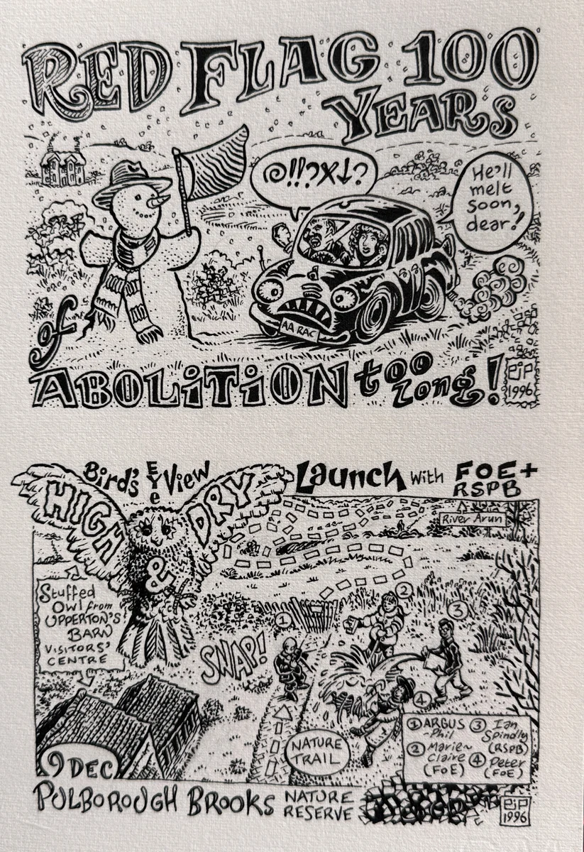 Brighton & Hove Friends of the Earth newsletter pictures by Peter Poole.