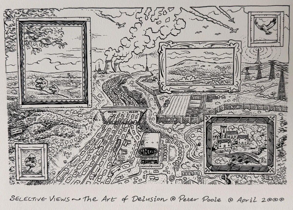 Selective Views: Art of Delusion by Peter Poole.