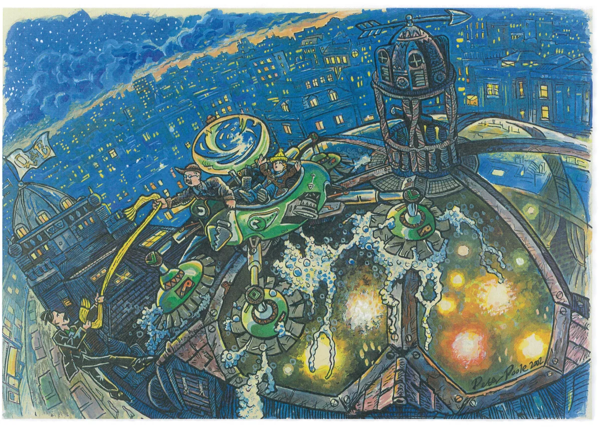Anything Amazing on the Roof by Peter Poole.